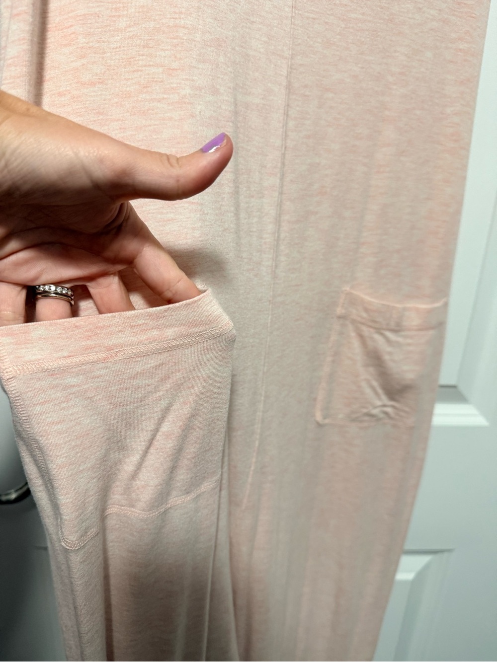 Smash + Tess Blush Pink Sleeveless Romper - Picture 4 of 4
